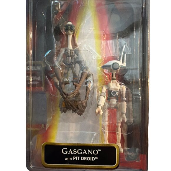 Star Wars: Episode 1 Gasgano with Pit Droid Action Figure - Picture 2 of 5